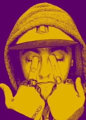 Mac Miller Posterized