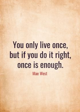 Quotes Mae West