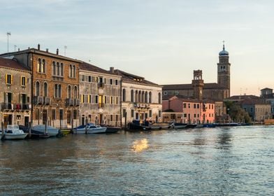 Murano Grand Canal Sunset