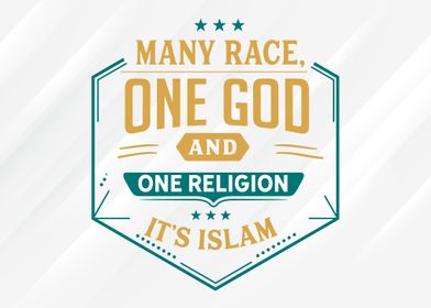 One god one religion