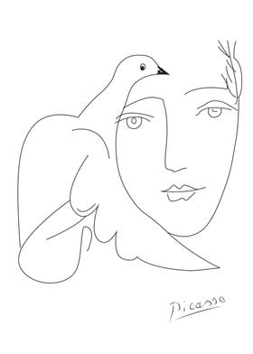 Picasso woman portrait