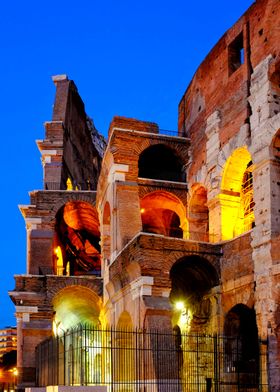 Detail of the Colosseum