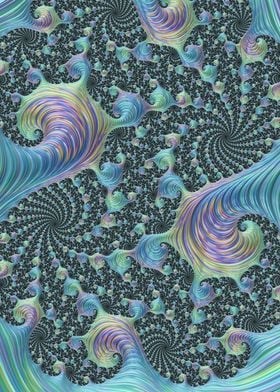 Groovy Pastel Fractal