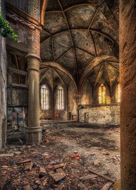 Old Decayed Church