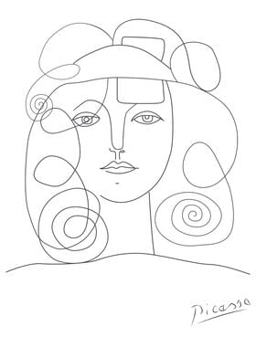 abstract women portrait 