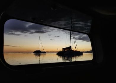 Porthole Sunrise