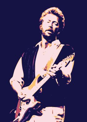 Eric Clapton Popart 2