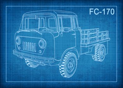 Jeep FC170 Blueprint