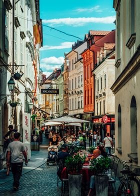 Slovenia city street