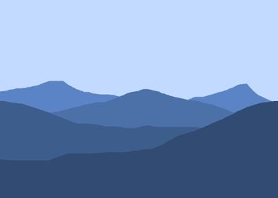 FLAT LANDSCAPE MOUNTAIN