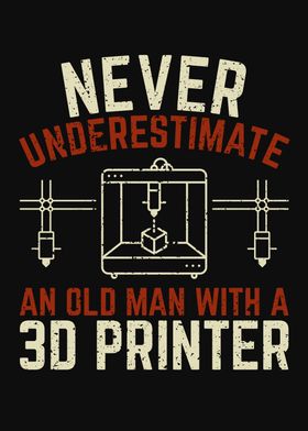 Old Man 3D Printer Design