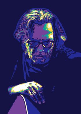 Eric Clapton Popart 7