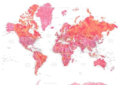 Tatiana world map w cities