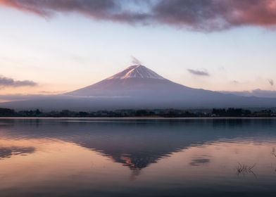 Mount volcano Fujisan war