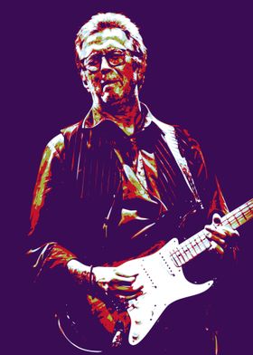 Eric Clapton Popart 6