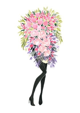 Bouquet girl 1