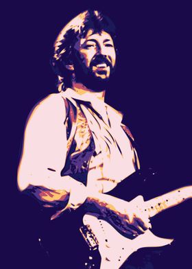 Eric Clapton Popart 1