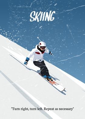 Snow Sports Downhill Ski