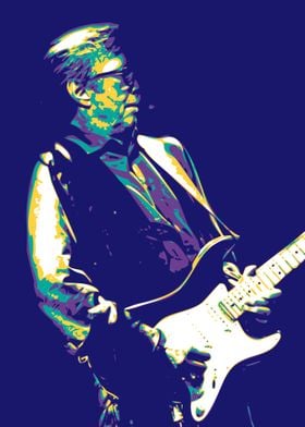 Eric Clapton Popart 4