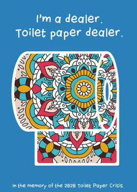 Toilet Paper Mandala 2020