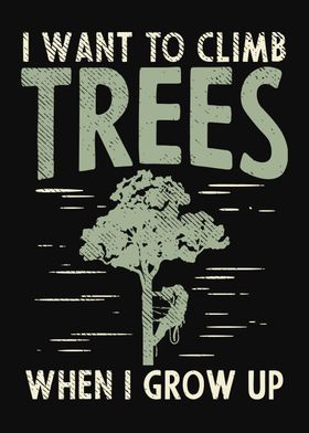 Arborist Tree Climber 