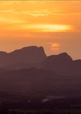 Sunset in the WesternGhats