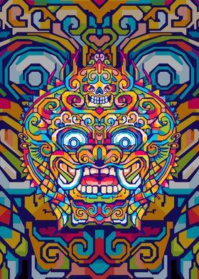 BARONG HEAD POP ART