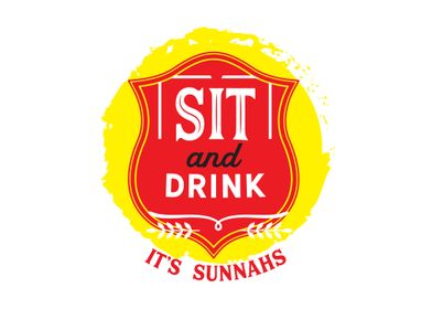 sit and drink its sunnahs