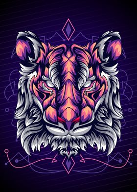 TIGER LOW POLY