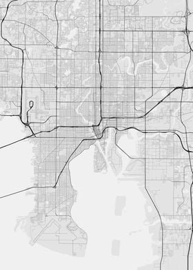 Tampa USA Map