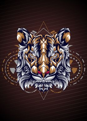 TIGER GEOMETRIC