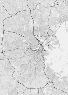 Boston USA Map