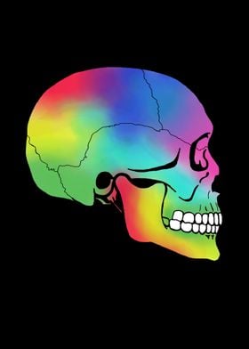 Skull Pop Art