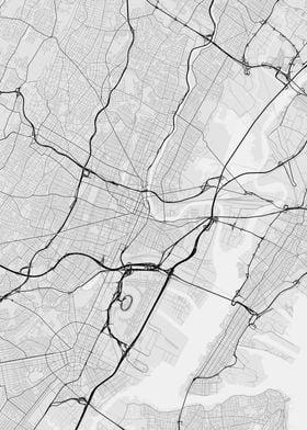 Newark USA Map
