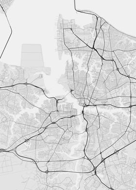 Norfolk USA Map