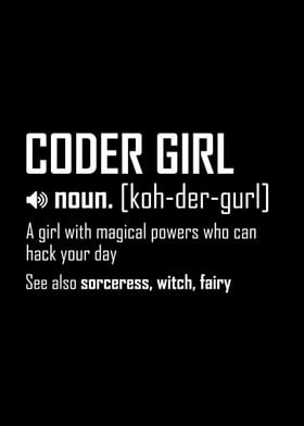 Coder Girl Definition