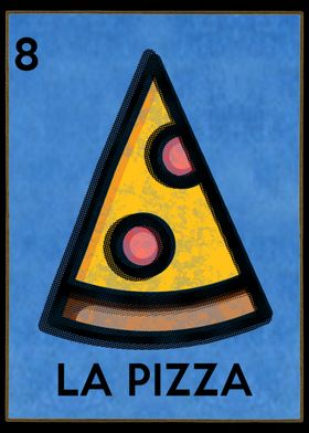 La Pizza Loteria Card