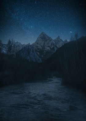 starry mountains