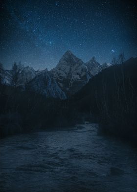 starry mountains