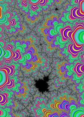 Vibrant Mandelbrot Fractal