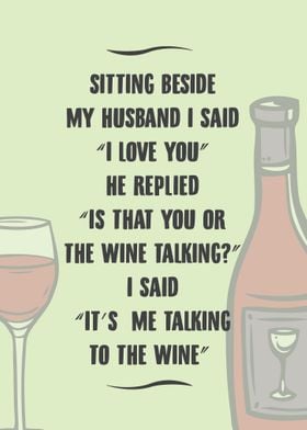 Wine I Love You Quote