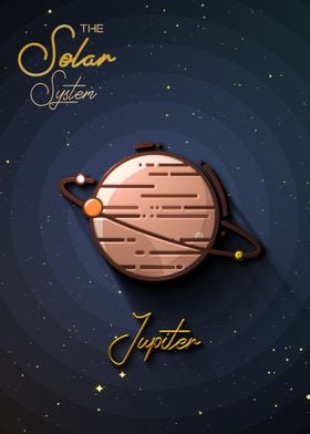 JUPITER  FLAT SOLAR SYSTEM
