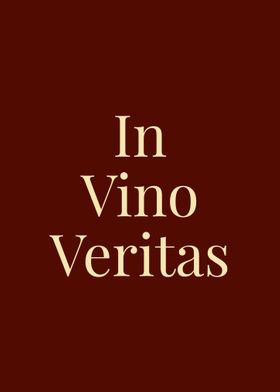 In Vino Veritas