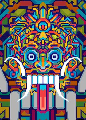 BARONG HEAD POP ART