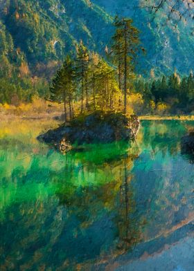 Lake in the Forest