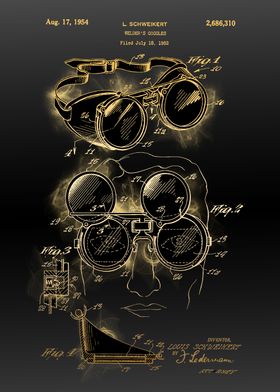 welder goggles patent