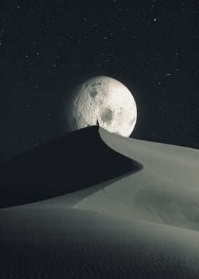 moony desert walk