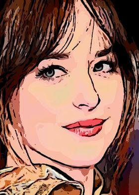 Dakota Johnson Portrait