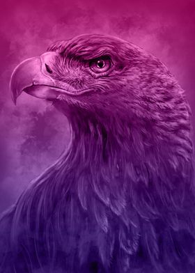colorful eagle posters