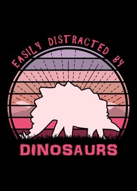 Stegosaurus Distracted